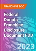 Federal Donuts Franchise Disclosure Document FDD- Product Image