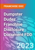 Dumpster Dudez Franchise Disclosure Document FDD- Product Image