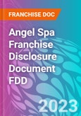 Angel Spa Franchise Disclosure Document FDD- Product Image