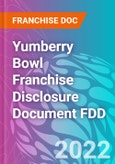 Yumberry Bowl Franchise Disclosure Document FDD- Product Image