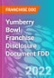 Yumberry Bowl Franchise Disclosure Document FDD - Product Thumbnail Image