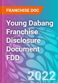 Young Dabang Franchise Disclosure Document FDD- Product Image