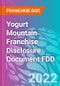 Yogurt Mountain Franchise Disclosure Document FDD - Product Thumbnail Image