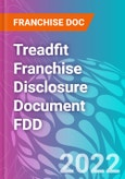 Treadfit Franchise Disclosure Document FDD- Product Image