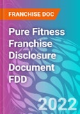 Pure Fitness Franchise Disclosure Document FDD- Product Image