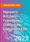 Nguyen's Kitchen Franchise Disclosure Document FDD- Product Image