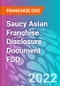 Saucy Asian Franchise Disclosure Document FDD - Product Thumbnail Image