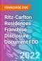 Ritz-Carlton Residences Franchise Disclosure Document FDD - Product Thumbnail Image