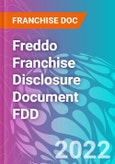 Freddo Franchise Disclosure Document FDD- Product Image