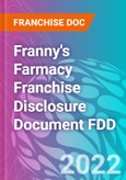 Franny's Farmacy Franchise Disclosure Document FDD- Product Image