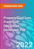 PropertyGuys.com Franchise Disclosure Document FDD- Product Image