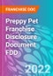 Preppy Pet Franchise Disclosure Document FDD - Product Thumbnail Image