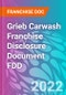 Grieb Carwash Franchise Disclosure Document FDD - Product Thumbnail Image