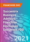 Succentrix Business Advisors Franchise Disclosure Document FDD- Product Image