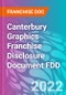 Canterbury Graphics Franchise Disclosure Document FDD - Product Thumbnail Image