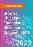 Brown's Chicken Franchise Disclosure Document FDD- Product Image