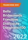 Bella Bridesmaids Franchise Disclosure Document FDD- Product Image