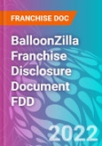 BalloonZilla Franchise Disclosure Document FDD- Product Image