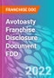 Avotoasty Franchise Disclosure Document FDD - Product Thumbnail Image