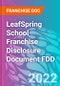 LeafSpring School Franchise Disclosure Document FDD - Product Thumbnail Image