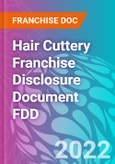 Hair Cuttery Franchise Disclosure Document FDD- Product Image