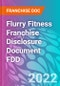 Flurry Fitness Franchise Disclosure Document FDD - Product Thumbnail Image