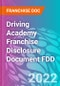 Driving Academy Franchise Disclosure Document FDD - Product Thumbnail Image