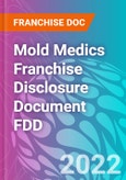 Mold Medics Franchise Disclosure Document FDD- Product Image