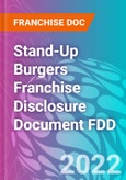 Stand-Up Burgers Franchise Disclosure Document FDD- Product Image