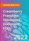 Creamberry Franchise Disclosure Document FDD - Product Thumbnail Image