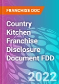 Country Kitchen Franchise Disclosure Document FDD- Product Image