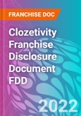 Clozetivity Franchise Disclosure Document FDD- Product Image