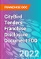 CityBird Tenders Franchise Disclosure Document FDD - Product Thumbnail Image