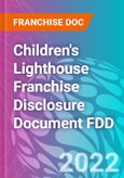 Children's Lighthouse Franchise Disclosure Document FDD- Product Image