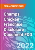 Champs Chicken Franchise Disclosure Document FDD- Product Image