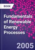 Fundamentals of Renewable Energy Processes- Product Image