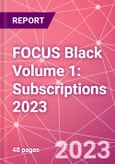 FOCUS Black Volume 1: Subscriptions 2023- Product Image