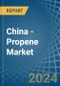 China - Propene (Propylene) - Market Analysis, Forecast, Size, Trends and Insights - Product Thumbnail Image