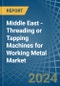 Middle East - Threading or Tapping Machines for Working Metal - Market Analysis, forecast, Size, Trends and Insights - Product Image