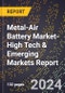 2024 Global Forecast for Metal-Air Battery Market (2025-2030 Outlook)-High Tech & Emerging Markets Report - Product Thumbnail Image
