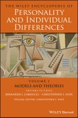 The Wiley Encyclopedia of Personality and Individual Differences, Models and Theories. Volume 1- Product Image