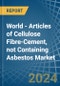 World - Articles of Cellulose Fibre-Cement, not Containing Asbestos - Market Analysis, Forecast, Size, Trends and Insights - Product Thumbnail Image
