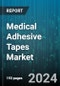 Medical Adhesive Tapes Market by Resin Type, Backing Material, Application - Global Forecast 2025-2030 - Product Thumbnail Image