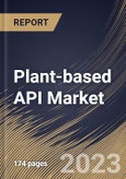 Plant-based API Market Size, Share & Industry Trends Analysis Report By End-use (Pharmaceuticals, Nutraceuticals, and Herbal Based Industries & Others), By Molecule Type, By Regional Outlook and Forecast, 2023 - 2030- Product Image