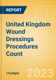 United Kingdom (UK) Wound Dressings Procedures Count by Segments (Procedures Performed Using Advanced Wound Dressings) and Forecast to 2030- Product Image