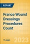 France Wound Dressings Procedures Count by Segments (Procedures Performed Using Advanced Wound Dressings) and Forecast to 2030 - Product Thumbnail Image