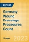 Germany Wound Dressings Procedures Count by Segments (Procedures Performed Using Advanced Wound Dressings) and Forecast to 2030 - Product Thumbnail Image