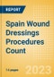 Spain Wound Dressings Procedures Count by Segments (Procedures Performed Using Advanced Wound Dressings) and Forecast to 2030 - Product Thumbnail Image