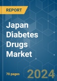 Japan Diabetes Drugs - Market Share Analysis, Industry Trends & Statistics, Growth Forecasts 2018 - 2029- Product Image