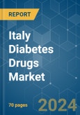 Italy Diabetes Drugs - Market Share Analysis, Industry Trends & Statistics, Growth Forecasts 2018 - 2029- Product Image